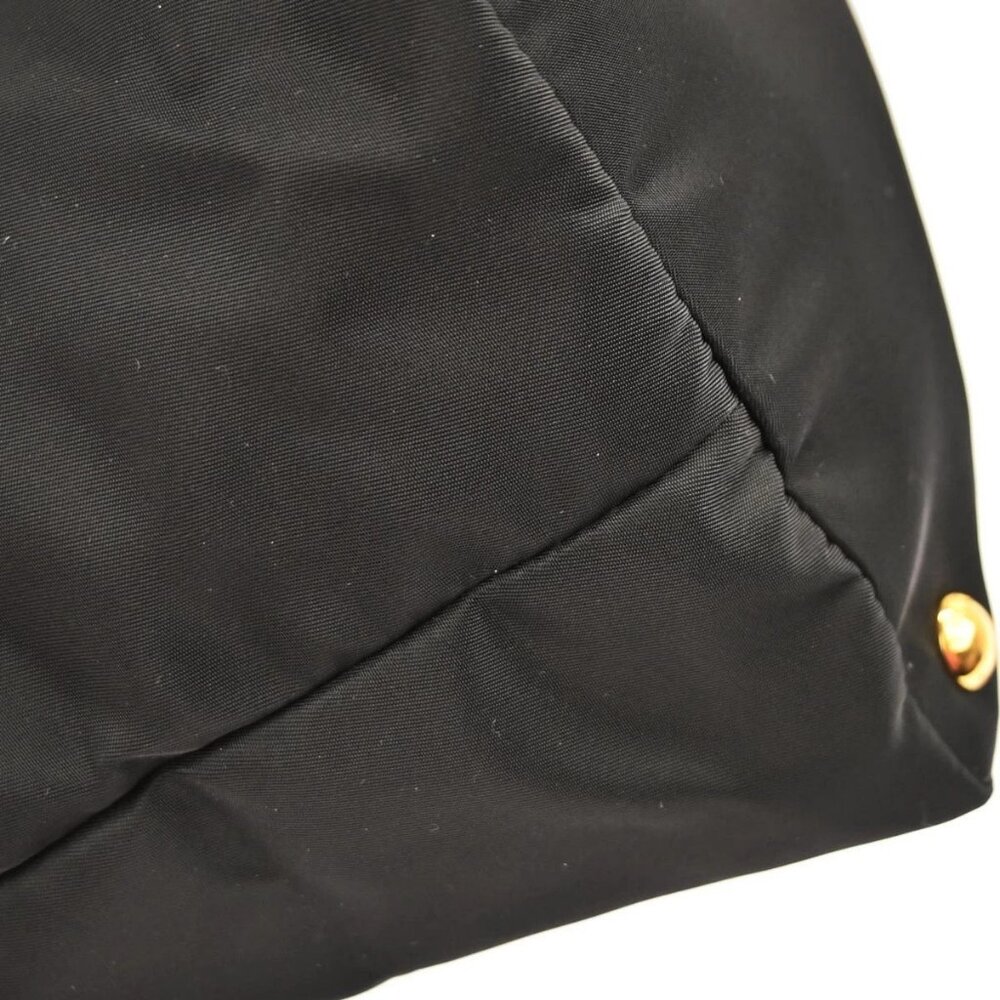 Prada Black Nylon 2way Tote Handbag 173 126410 - Picture 5 of 10